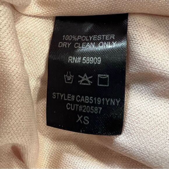 NWT Gianni Bini Rose Gold Sequin Front Slit Maxi Skirt - XS - Picture 9 of 10